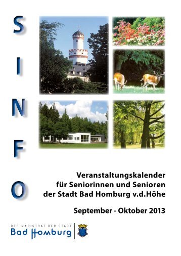 Veranstaltungskalender Sinfo September/Oktober ... - Bad Homburg