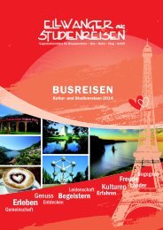 BUSREISEN - Ellwanger Studienreisen