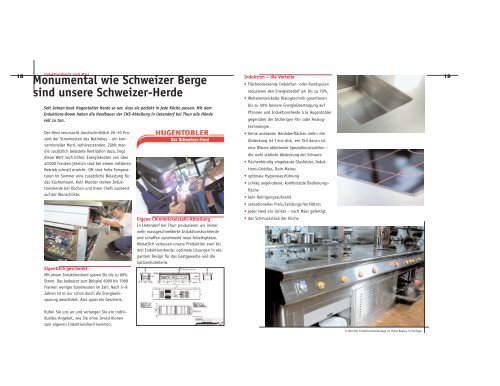 ASC-Bulletin 02/04 - Hugentobler Schweizer Kochsysteme AG
