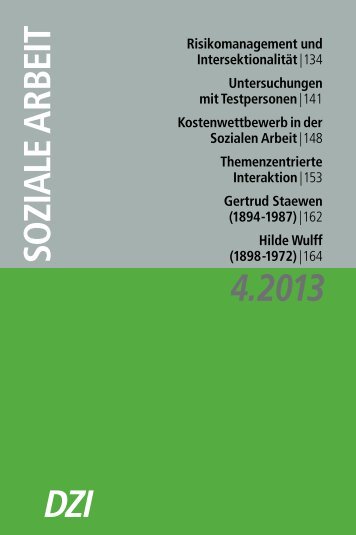 Hilde Wulff - Deutsches Zentralinstitut fÃ¼r soziale Fragen