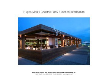 Hugos Manly Function Information