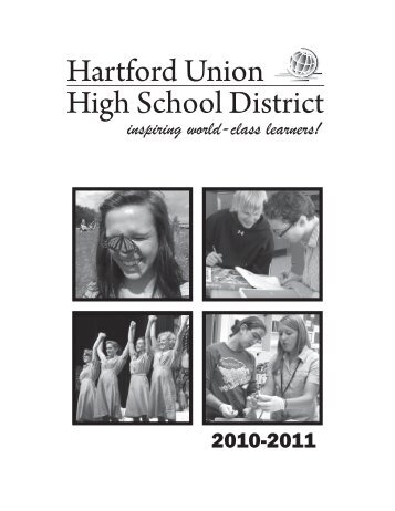 2010-11 District Newsletter - Hartford Union High School