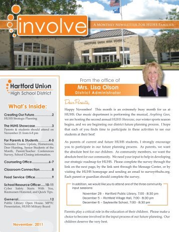 November 2011 - Hartford Union High School