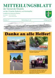 Ausgabe Juli 2013 - Glaubitz