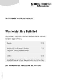 Was leistet Ihre Beihilfe? - Huk Coburg in Darmstadt