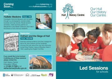 Led Sessions - Hull History Centre