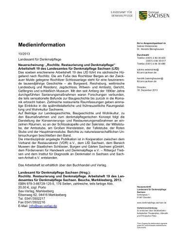 Medieninformation zum Arbeitsheft 19 [Download,*.pdf, 0,15 MB]