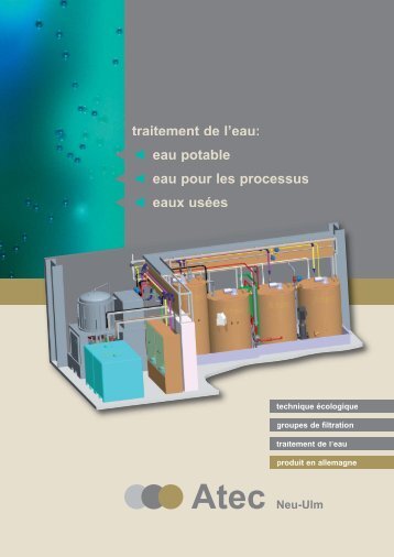 Traitement des eaux usées sans chimie Atec Advanced Oxidation ...