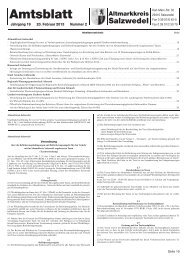 Amtsblatt Nr. 2 vom 20.02.2013 (pdf 0,45 MB) - Altmarkkreis Salzwedel