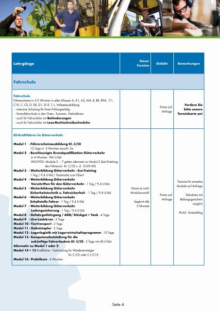 Seminarprogramm Januar 2014 - Dezember 2014 - Deula