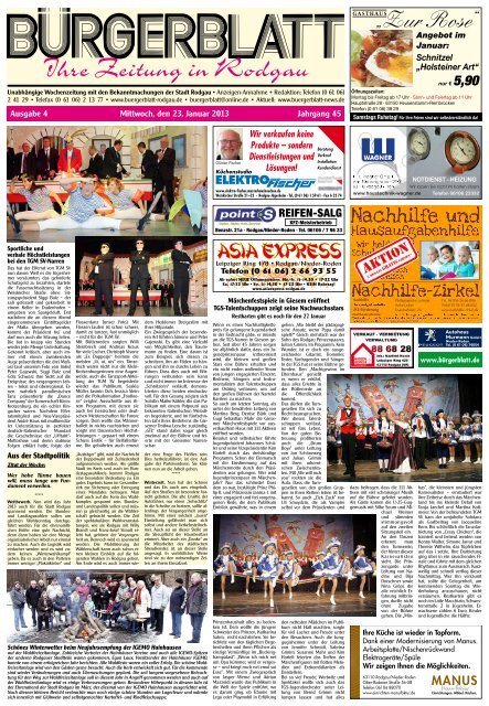 Bürgerblatt Rodgau vom 23.01.2013