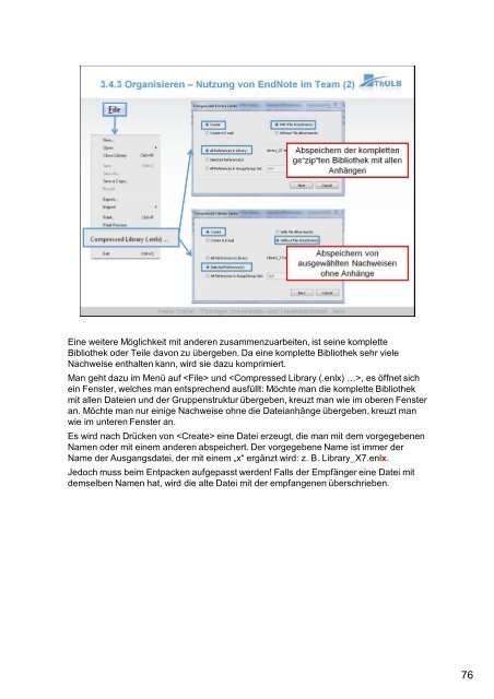 EndNote Anleitung X7.pdf - Digitale Bibliothek Thüringen