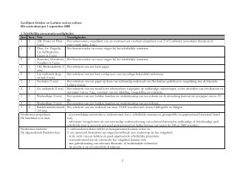 Leerlijnen Griekse en Latijnse taal en cultuur BA-curriculum per 1 ...