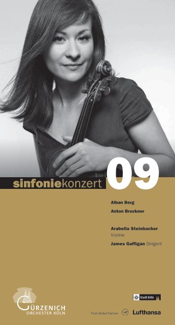 Programmheft ansehen - Gürzenich-Orchester Köln