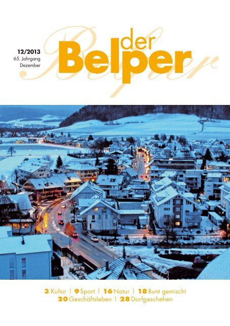 Dezember 2013 - Der Belper