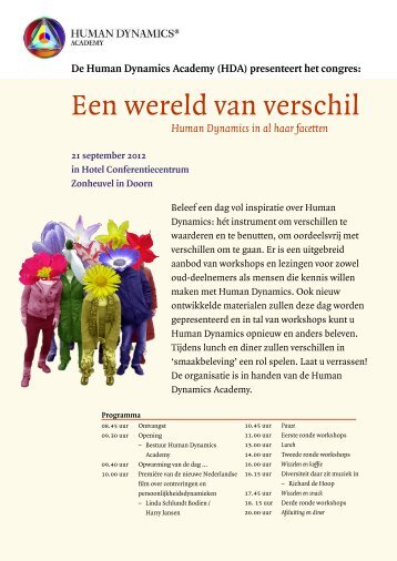 Een wereld van verschil - Human Dynamics