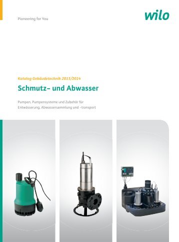 Schmutz- und Abwasser - Wilo