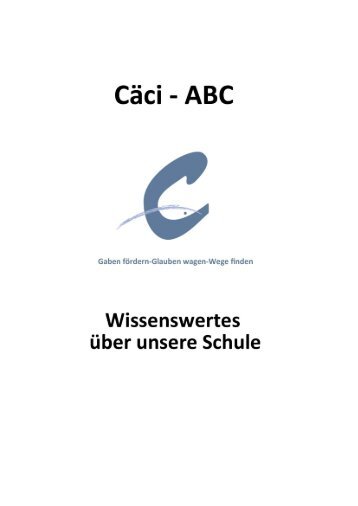 Cäci-ABC - Cäcilienschule Wilhelmshaven