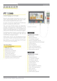 Datenblatt pascom PT 5300 1734.72 KB