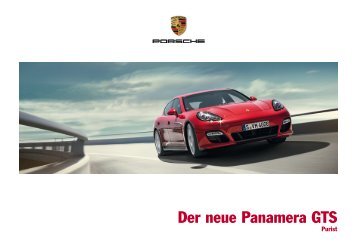 Der neue Panamera GTS - Bach Holding AG