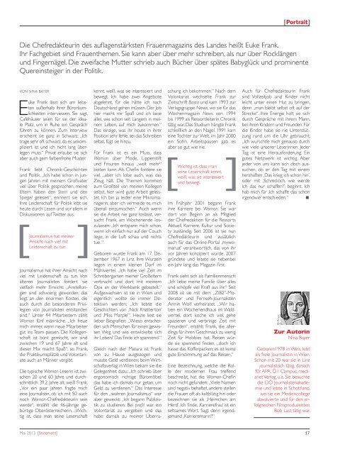 Mai 2013 - Österreichischer Journalisten Club