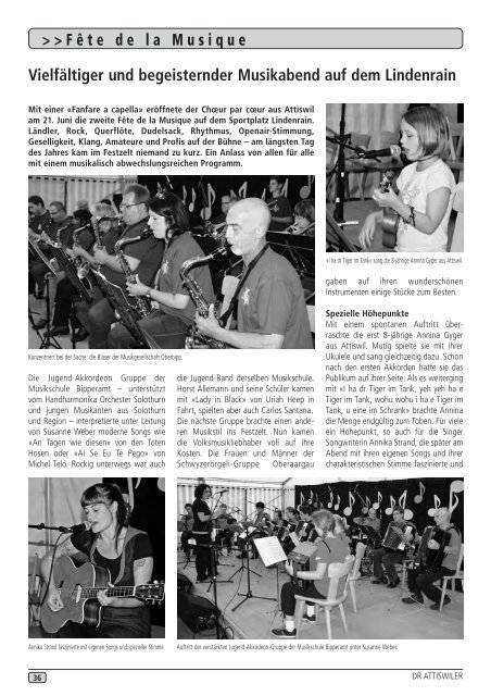 Ausgabe 3/2013 - Gemeinde Attiswil