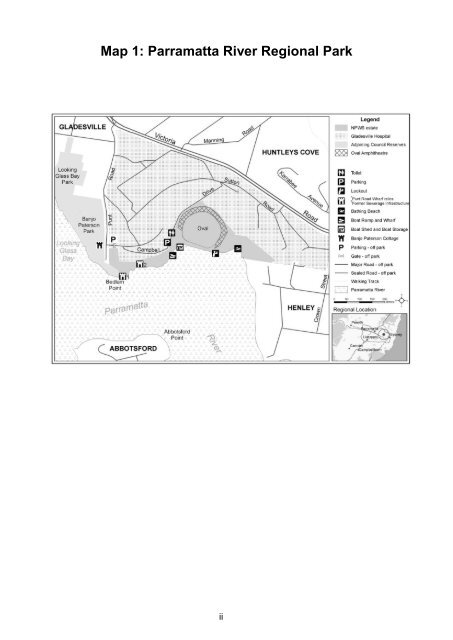 Parramatta River Regional Park draft plan of management