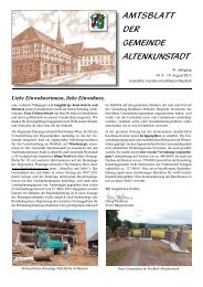 Amtsblatt August 2013 - Altenkunstadt