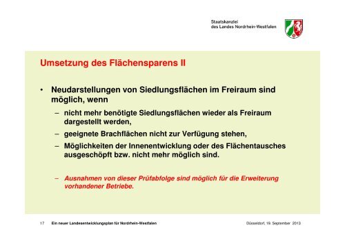 Vortrag Epping Inhalte LEP NRW - Bezirksregierung DÃ¼sseldorf