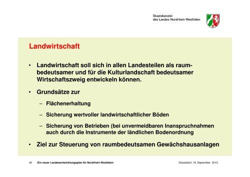 Vortrag Epping Inhalte LEP NRW - Bezirksregierung DÃ¼sseldorf