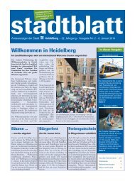 Willkommen in Heidelberg - Stadt Heidelberg