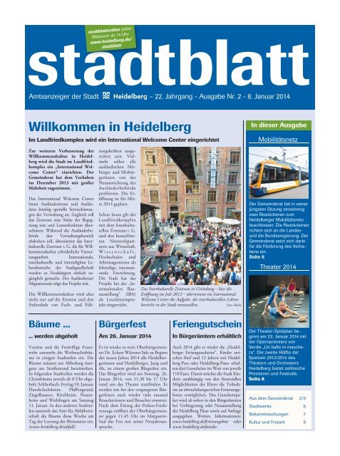 Willkommen in Heidelberg - Stadt Heidelberg