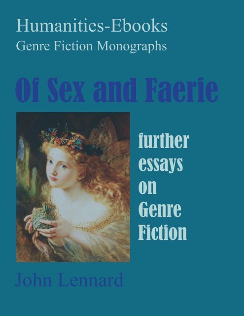 Genre Fiction Monographs - Humanities-Ebooks