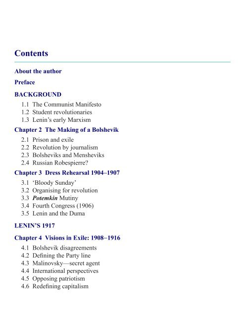 Lenin's Revolution - Humanities-Ebooks