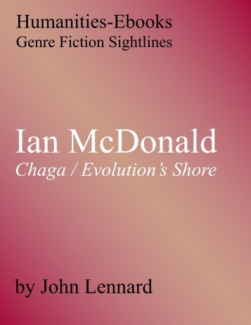 Ian McDonald: 'Chaga' / Evolution's Store - Humanities-Ebooks