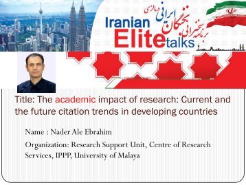 IET Presentation By Nader Ale Ebrahim 29-10-2013.pdf