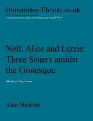 Master Narratives: Tellers and Telling in the English Novel