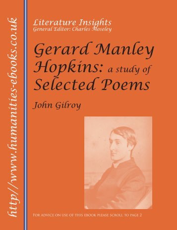 Gerard Manley Hopkins - Humanities-Ebooks