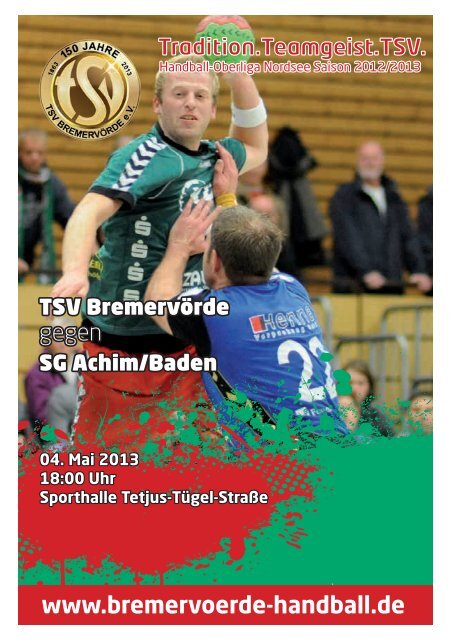 PDF zum Download - TSV Bremervörde Handball