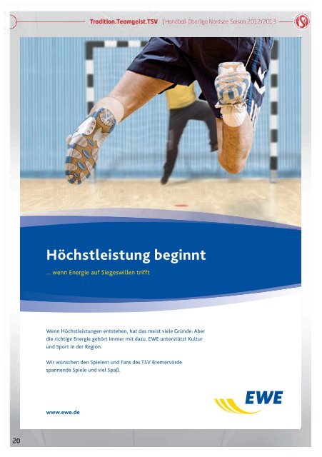 PDF zum Download - TSV Bremervörde Handball