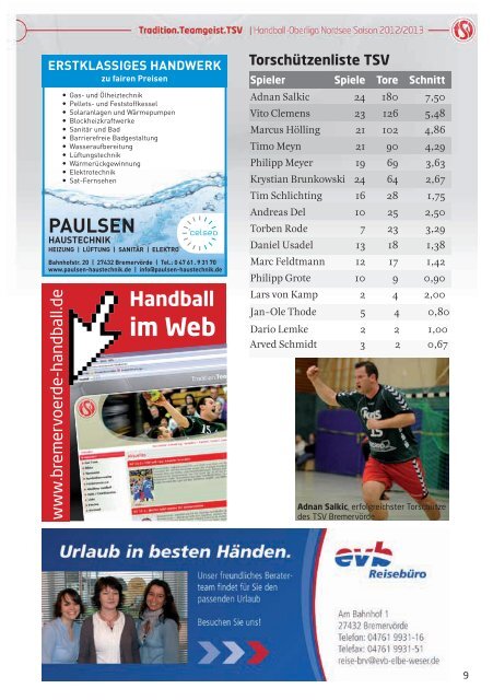 PDF zum Download - TSV Bremervörde Handball