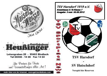 Heft 3 2013-14 - TSV Harsdorf