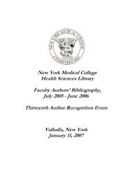 Bibliography, July 2005 - Health Sciences Library - New York ...