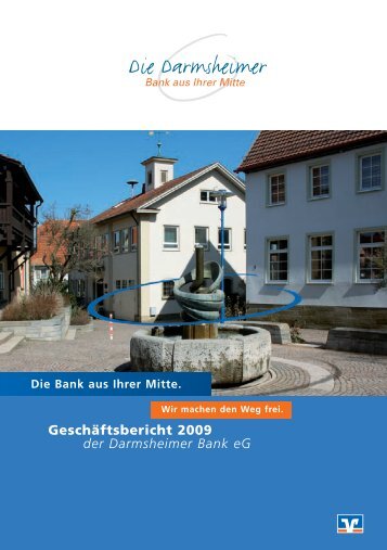 Db-Gescha ftsbericht 2009 db-Gescha ... - Darmsheimer Bank eg