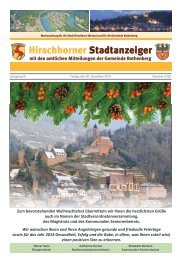 Ausgabe Nr. 51 vom 20. Dezember 2013 - Hirschhorn