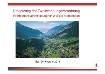 Zweitwohnungen