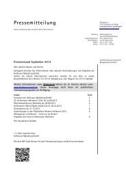 Pressemitteilung - Heilbronn Marketing GmbH