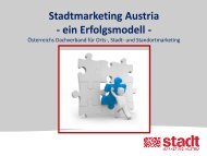 Erfolgsmodell Verein Stadtmarketing Austria: Edgar Eller
