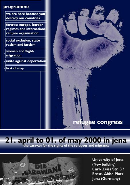 21. april to 01. of may 2000 in jena - Human Rights Server