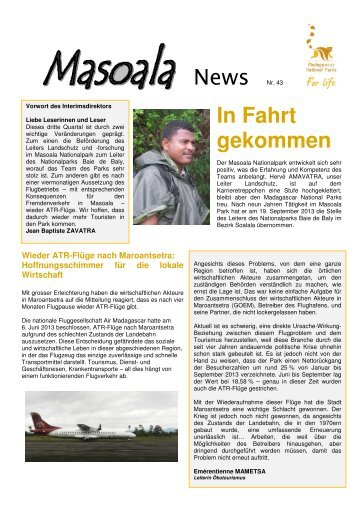 Masoala News Nr. 43 [PDF, 841 KB] - Zoo ZÃ¼rich